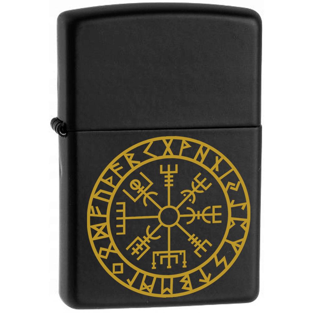 ᐉ Запальничка ZIPPO 218-Veh Вегвізир рунічний компас (194560