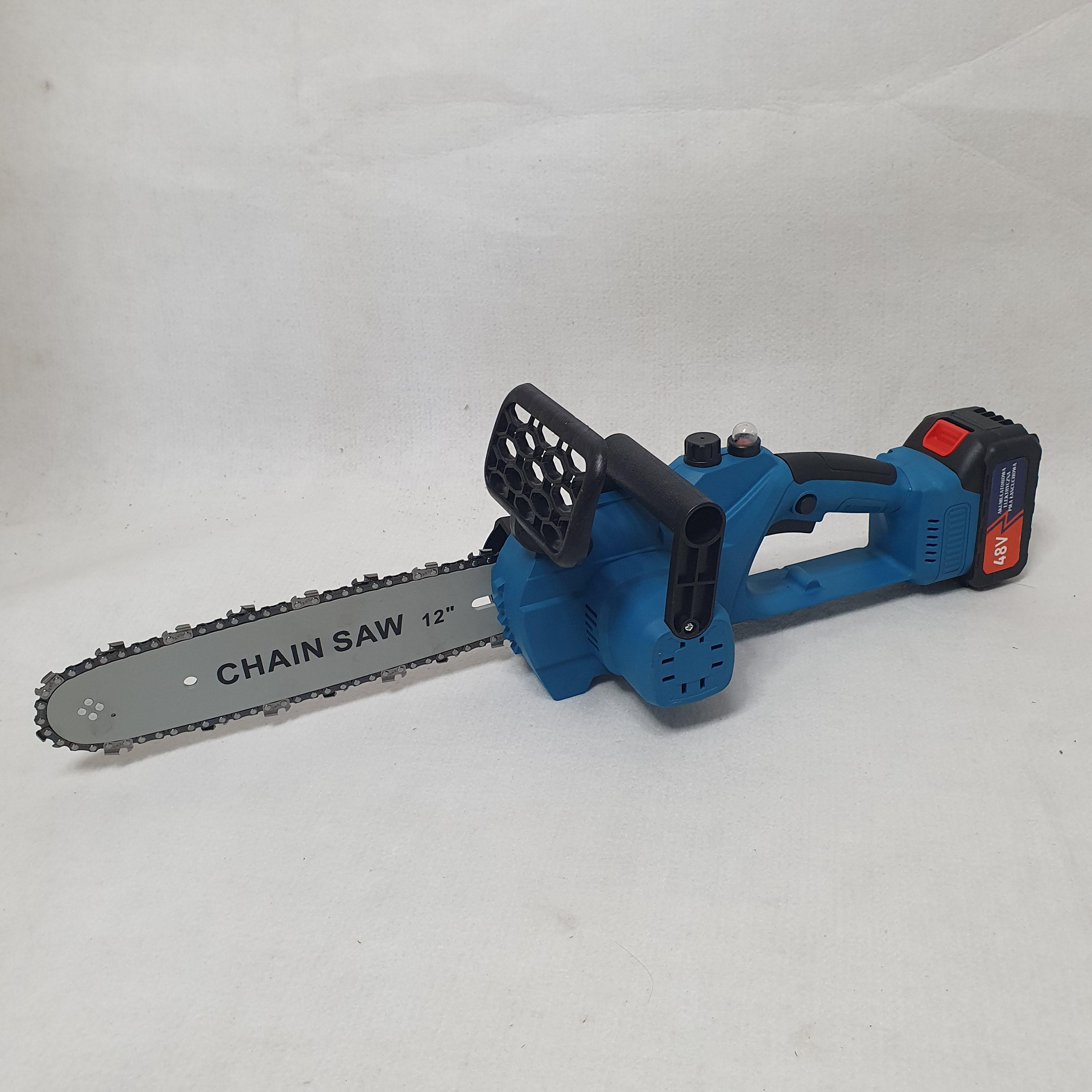 Пила аккумуляторная цепная Domotec Chain с 2 аккумуляторами 12B 48V для обрезки деревьев (Saw -FG-97) - фото 10 Пила аккумуляторная цепная Domotec Chain с 2 аккумуляторами 12B 48V для обрезки деревьев (Saw -FG-97) - фото 10