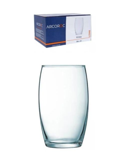 Набор стаканов Arcoroc L1346 Vina 360 мл 6 шт. Набор стаканов Arcoroc L1346 Vina 360 мл 6 шт.