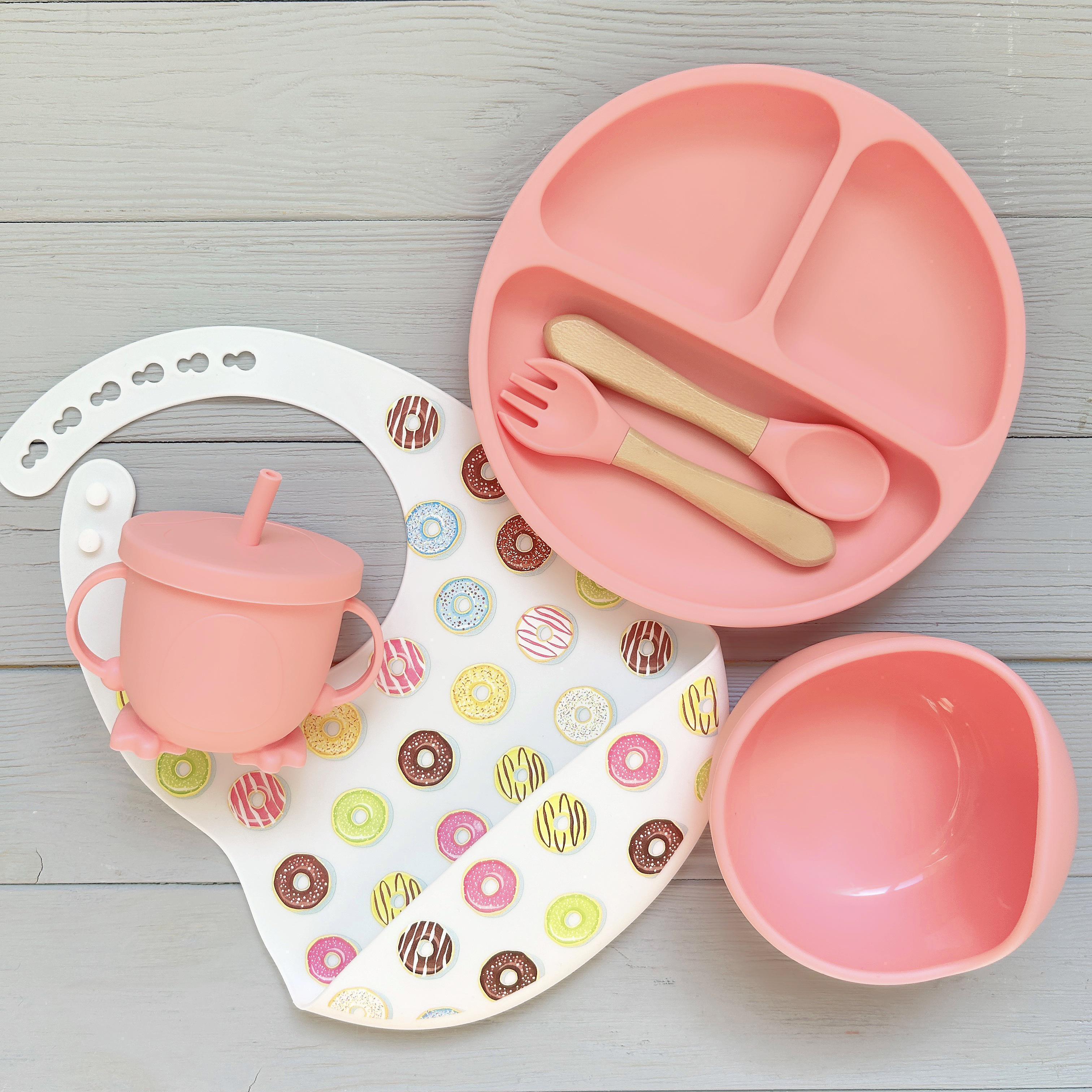 Дитячий посуд для годування RNSPH img_e4301 Яскраво-рожевий (65842)