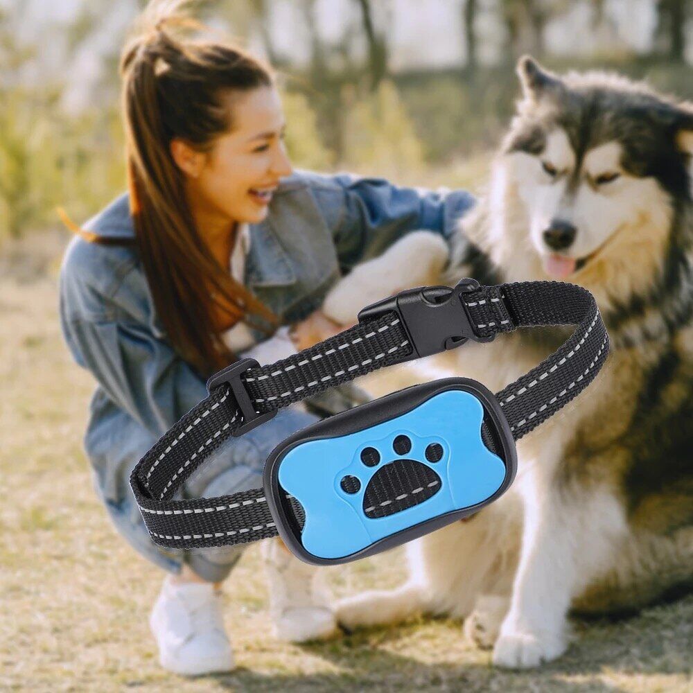 Ошейник для собаки Digital Lion электронный антилай Сине-желтый (BK-C01) - фото 5 Ошейник для собаки Digital Lion электронный антилай Сине-желтый (BK-C01) - фото 5