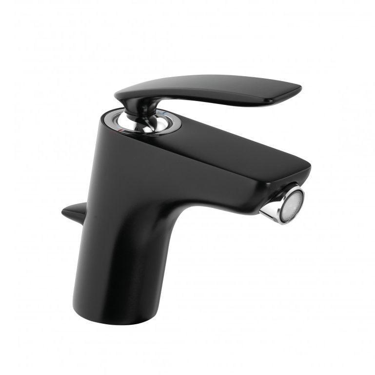 Змішувач для біде Kludi Balance з донним клапаном Чорний (522168775)