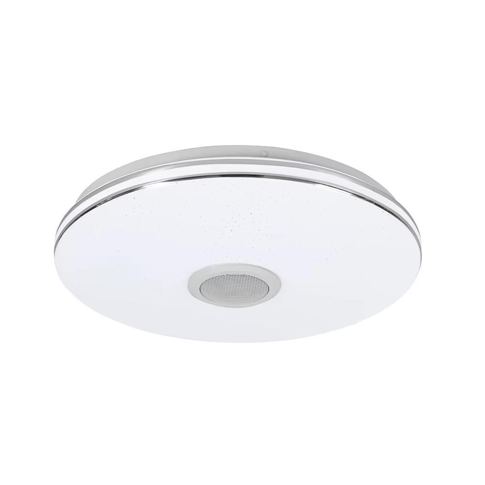 Светильник потолочный светодиодный i-Link RGB с колонкой и пультом ДУ 38 см White (3_06064) Светильник потолочный светодиодный i-Link RGB с колонкой и пультом ДУ 38 см White (3_06064)