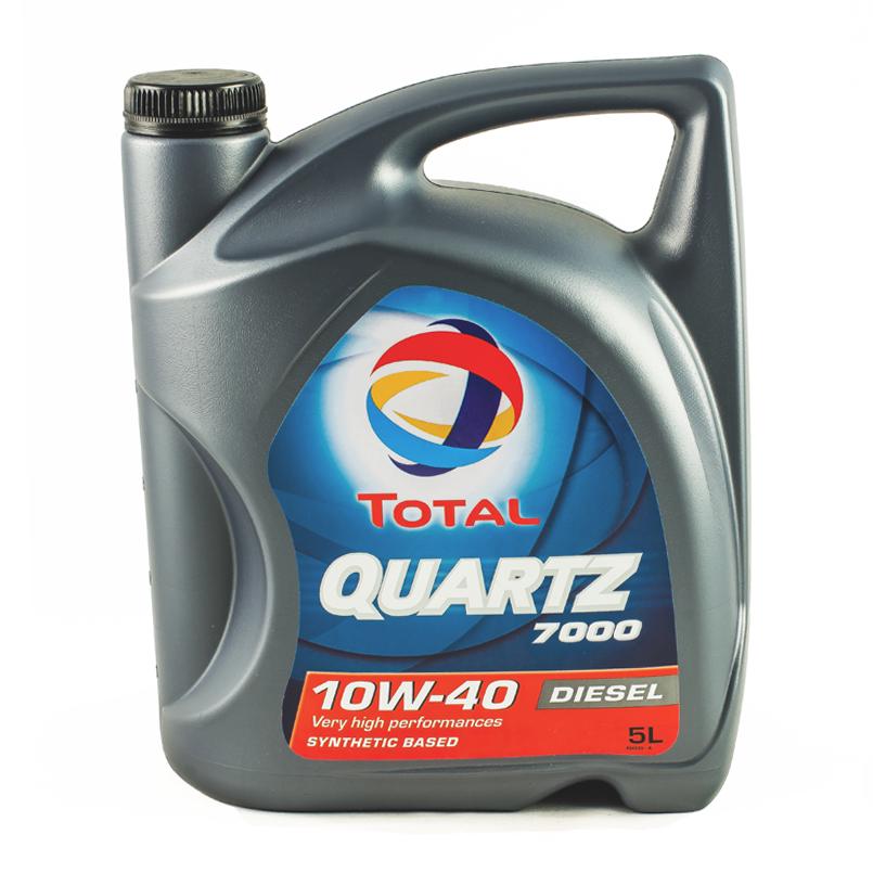 Моторне масло Total Quartz 7000 Diesel 10W-40 5 л Моторне масло Total Quartz 7000 Diesel 10W-40 5 л