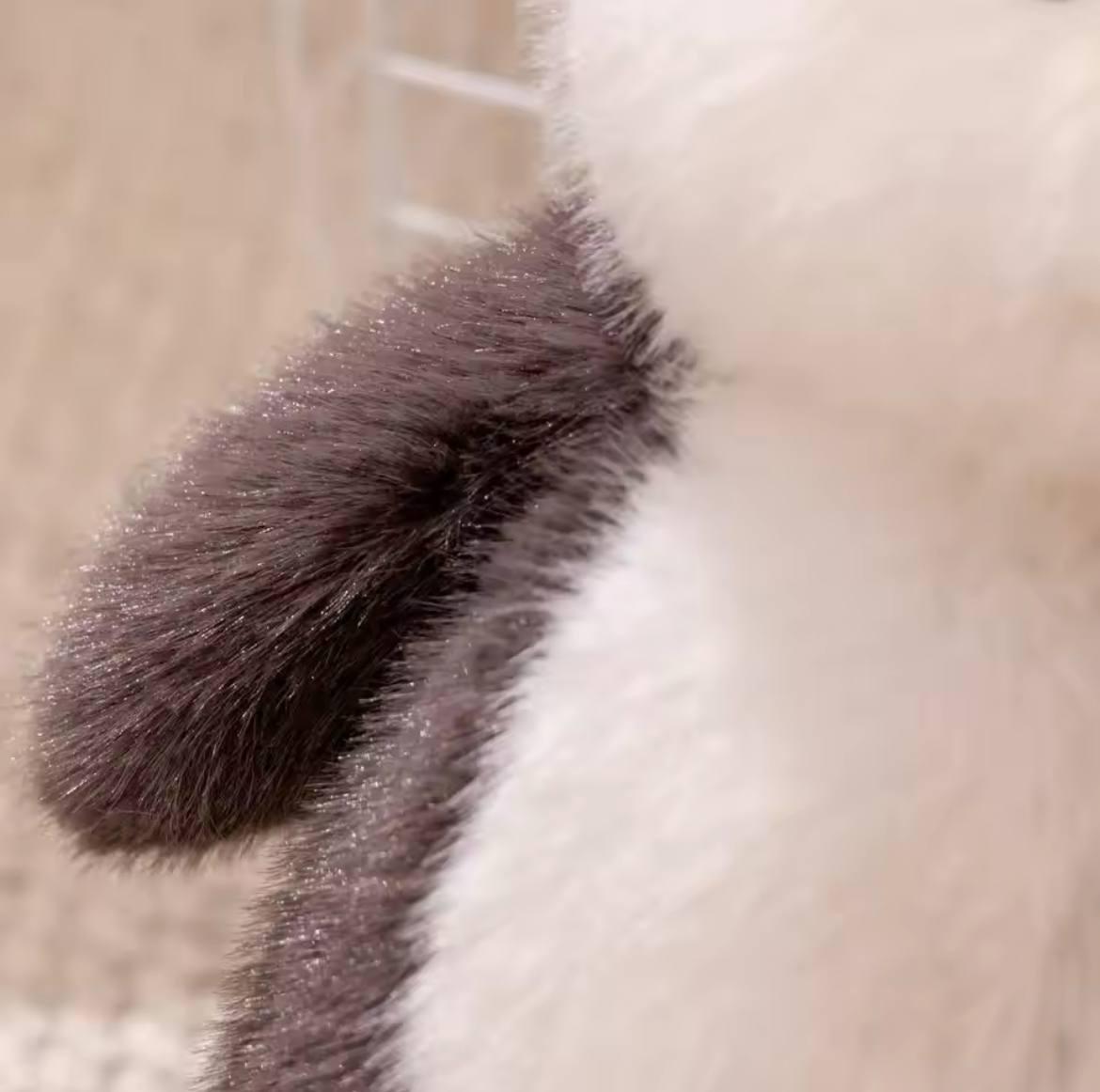 Домашние тапочки плюшевые Пингвины р. 36-37 Черно-белый (213189952852) - фото 7