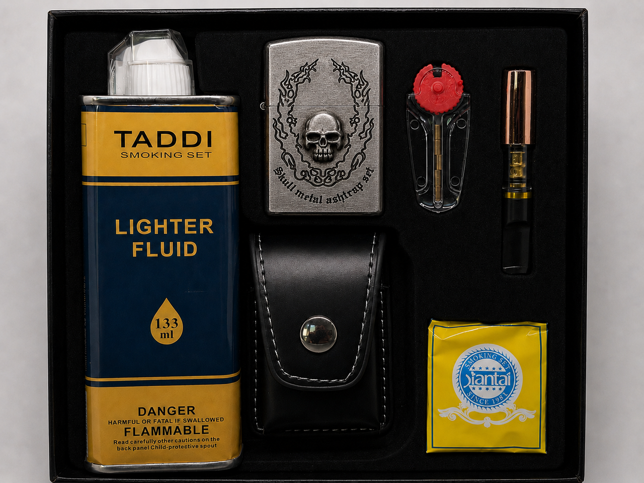 Набор подарочный с бензиновой зажигалкой 054 (3093507671)
