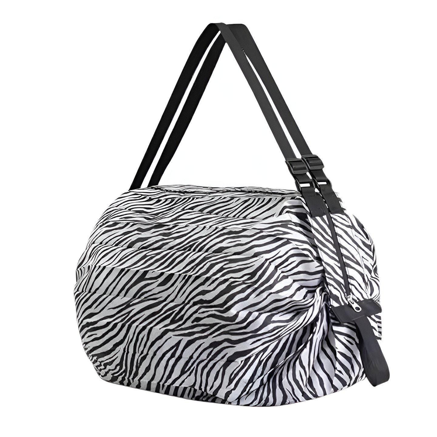 Сумка-шоппер Stenson R32260 40х40 см Черно-белый (26075140)