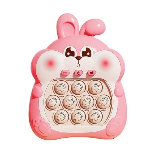 Интерактивная игрушка Quick Push Game Pop It Rabbit Pink/White (13746838)