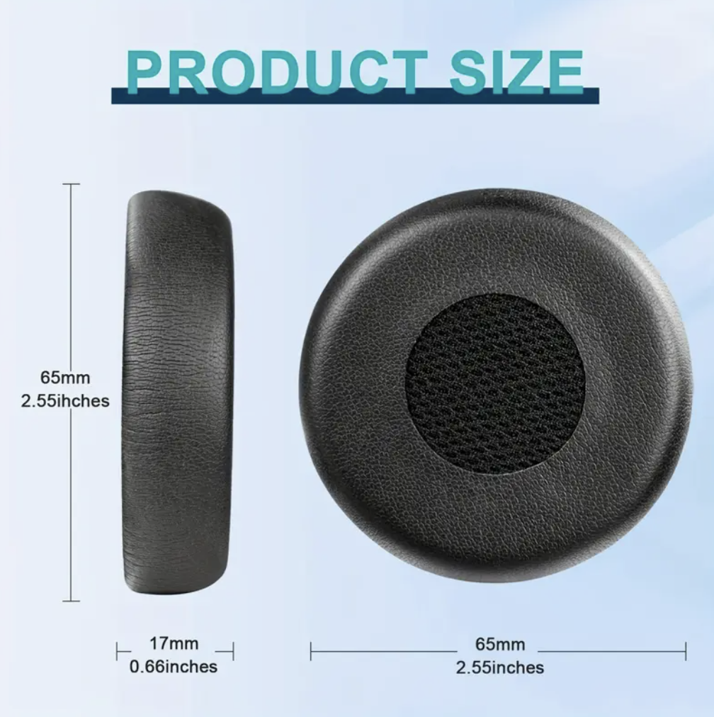 Амбушюри для навушників Jabra Evolve 75/Series 75UC/75MS/75SE (2718151278) - фото 2