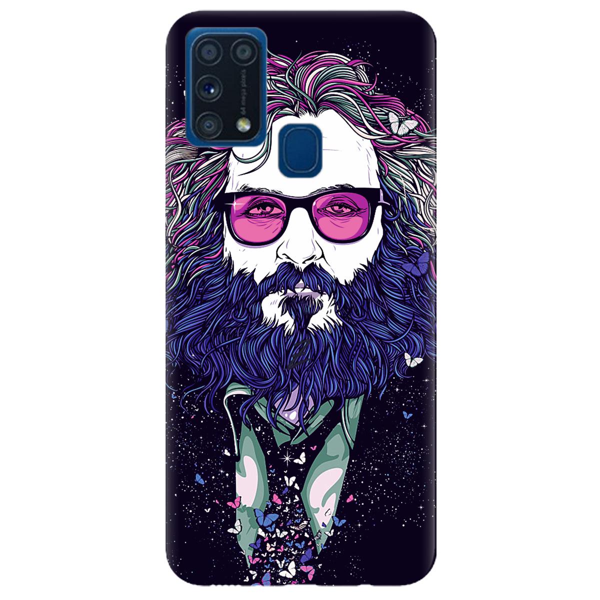 Силіконовий чохол Zorrov для Samsung Galaxy M31 - Blue Beard (14190040078097971)