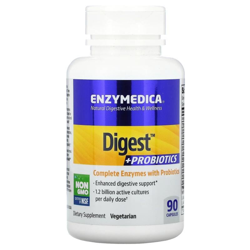 Натуральная добавка Enzymedica Digest + Probiotics 90 капс. (7672)