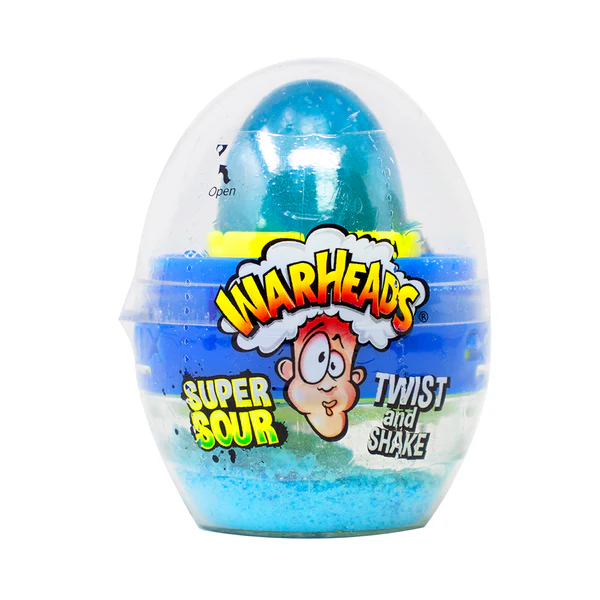 Леденец Warheads Super Sour Twist and Shake Eggo 18 г Голубая малина (edfvdsbbf)