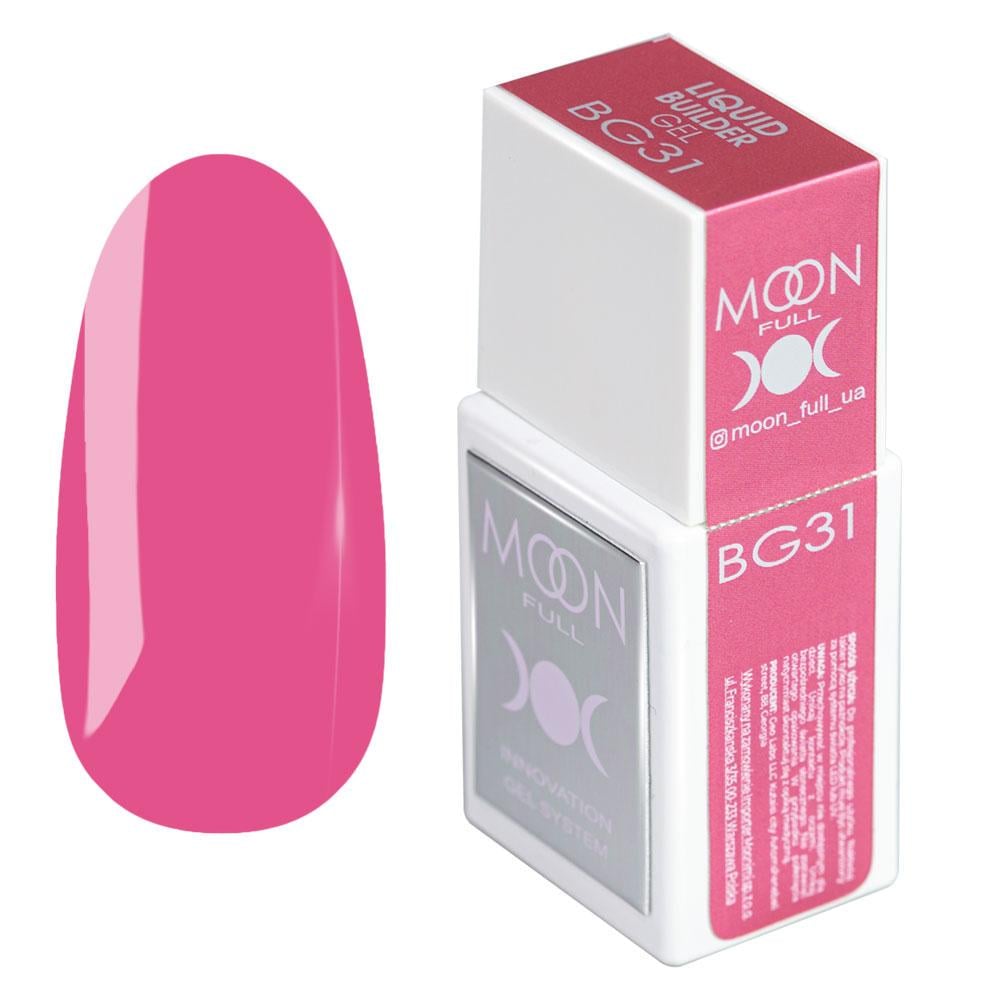 Гель для наращивания моделирующий Moon Full Liquid Builder Gel №BG31 15 мл