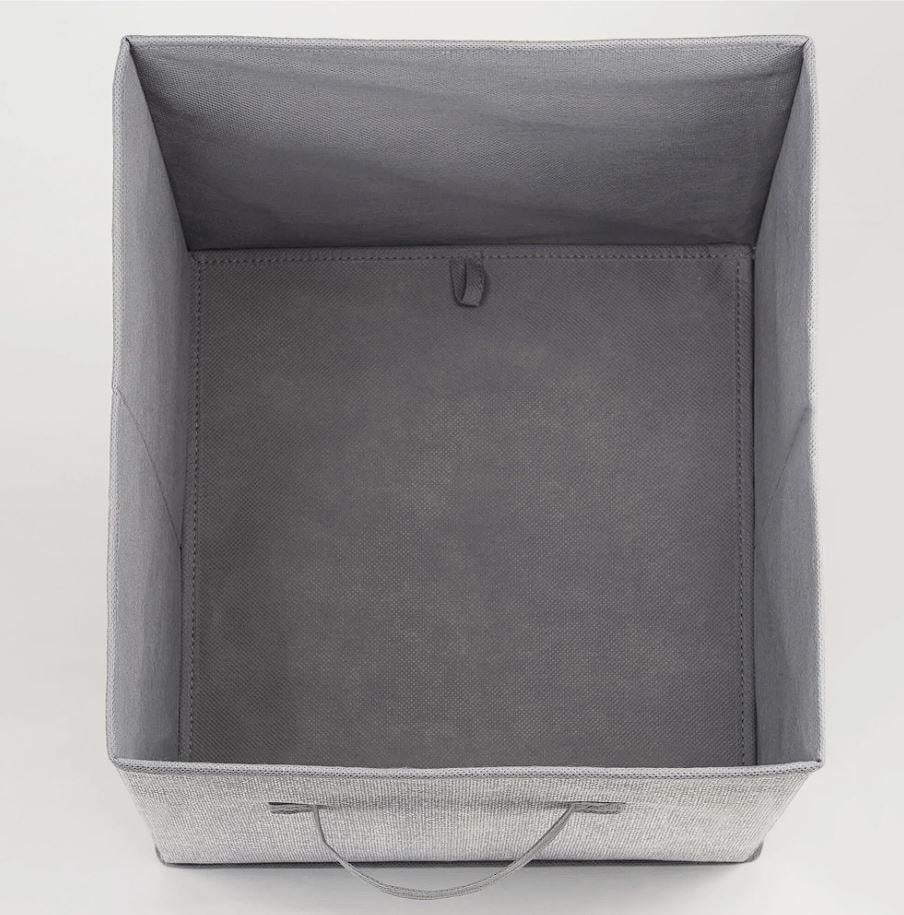 Кошик для зберігання складаний 26x26x25 Grey (30300634) - фото 2 Кошик для зберігання складаний 26x26x25 Grey (30300634) - фото 2