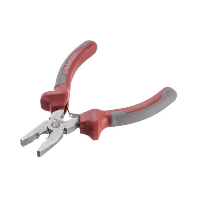 Плоскогубці Intertool прецизійні з двокомпонентними накладками на рукоятці 115 мм (NT-0101)