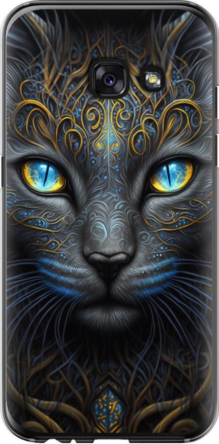 Чехол на Samsung Galaxy A3 (2017) Кошка (5548t-443-42517) Чехол на Samsung Galaxy A3 (2017) Кошка (5548t-443-42517)