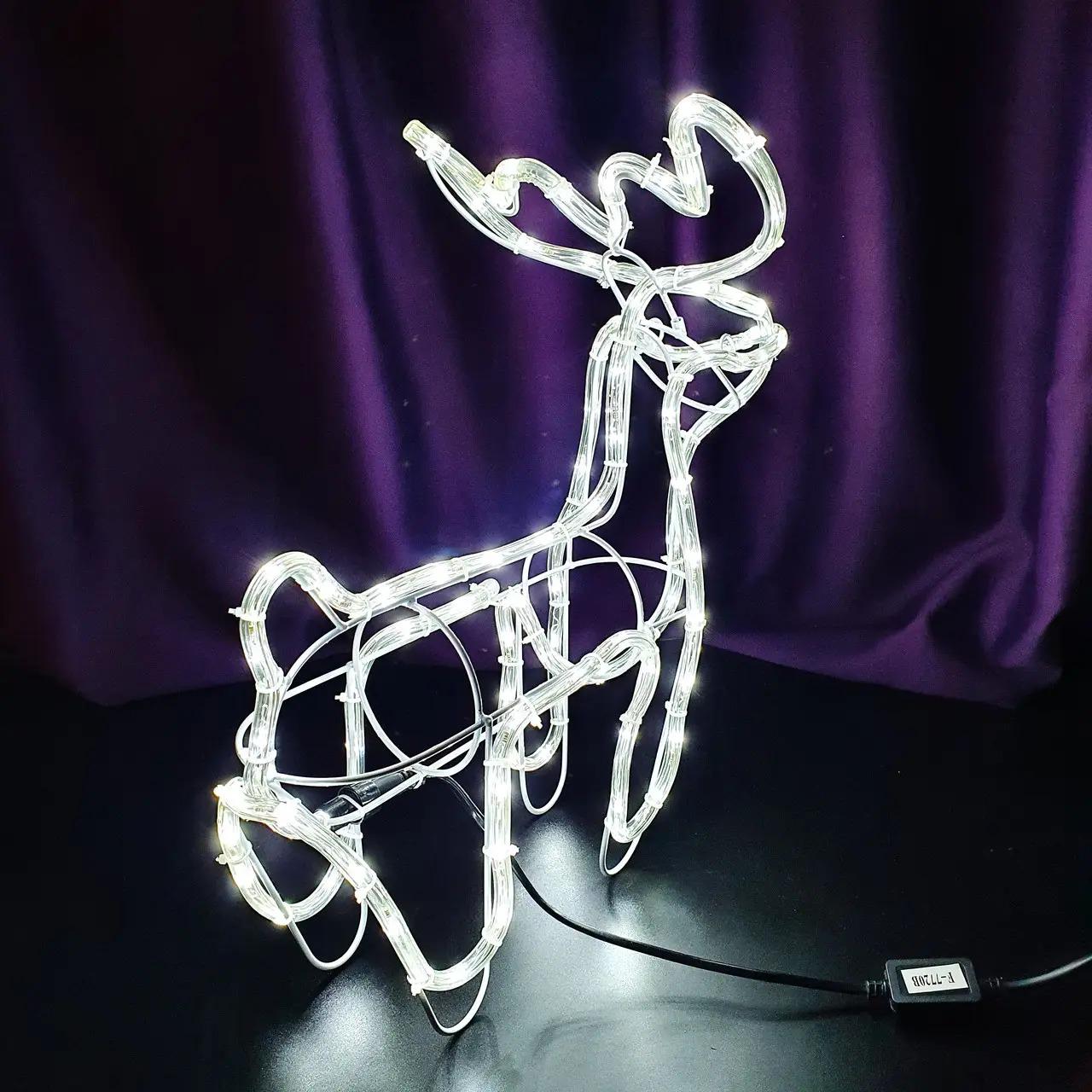 Фігура світлодіодна декоративна Новорічний олень 4 м 220 В Білий (30274664) - фото 10 Фігура світлодіодна декоративна Новорічний олень 4 м 220 В Білий (30274664) - фото 10