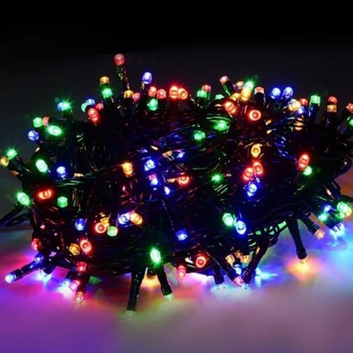 Гирлянда Микс 500 LED 32 м с черным проводом (10-3-480043) Гирлянда Микс 500 LED 32 м с черным проводом (10-3-480043)