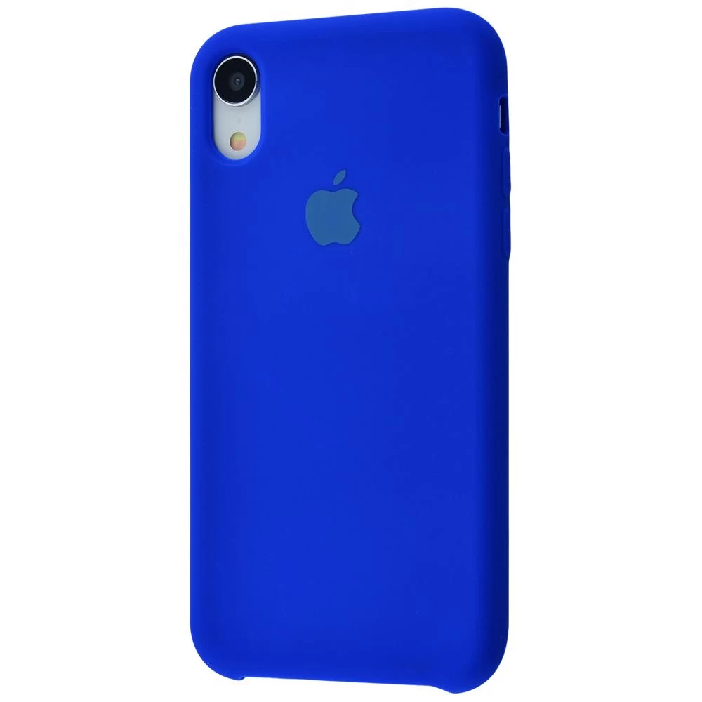 Силіконовий Чохол Накладка Silicone Case для iPhone XR Shiny Blue