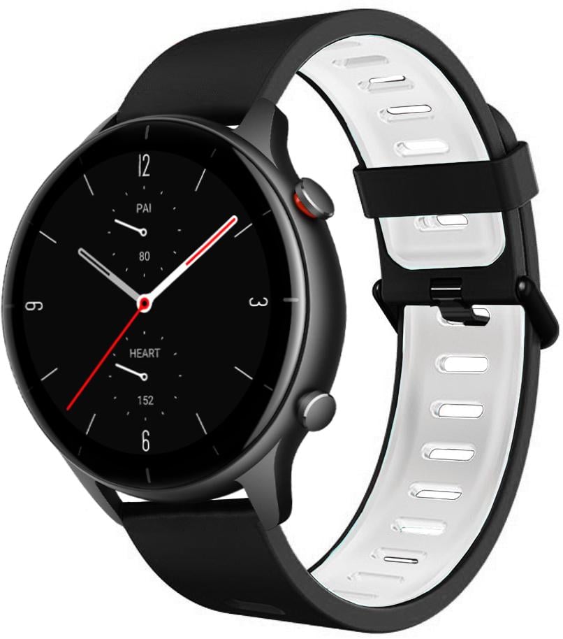 Ремешок Traf для Amazfit GTR 2 Black/White (20450)