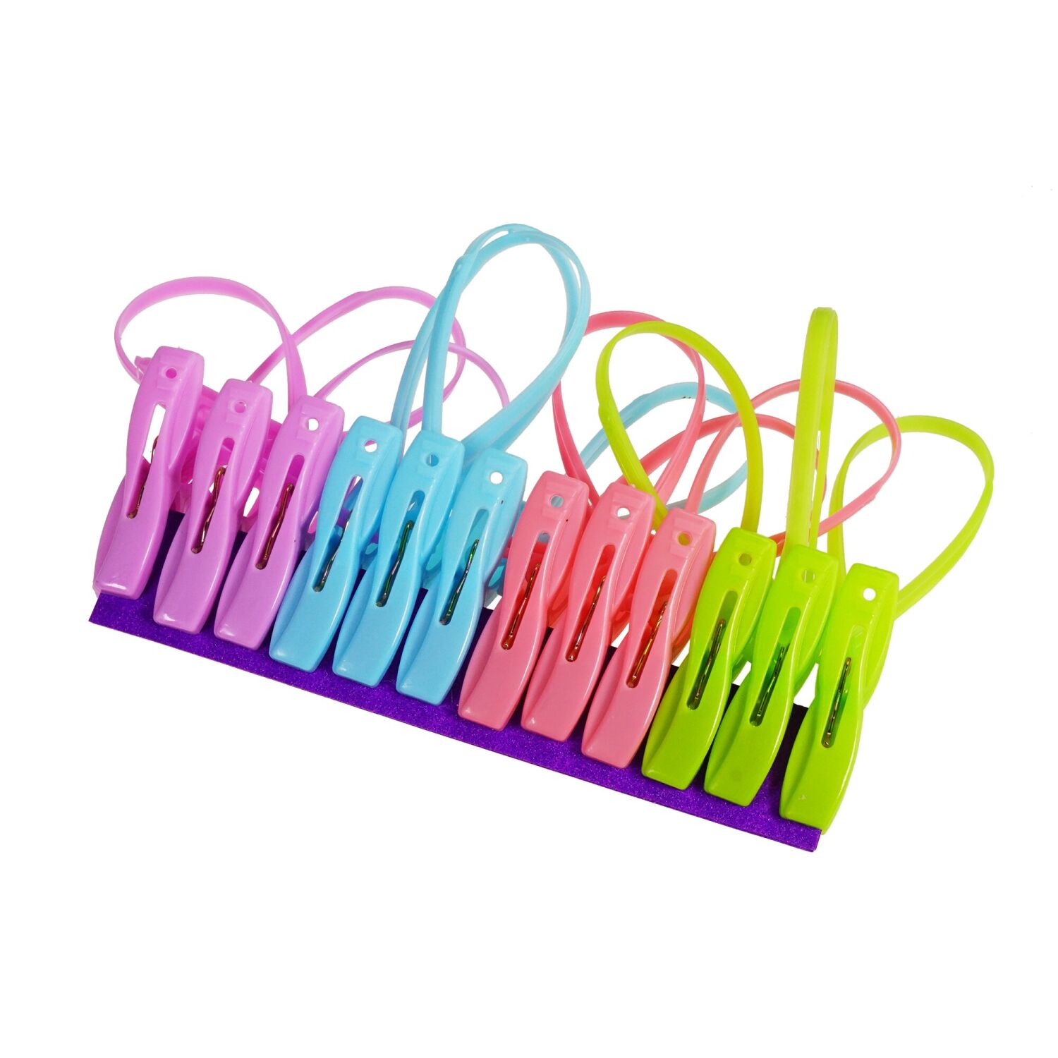 Набор прищепок Wellamart с петлей 12 шт (5853)