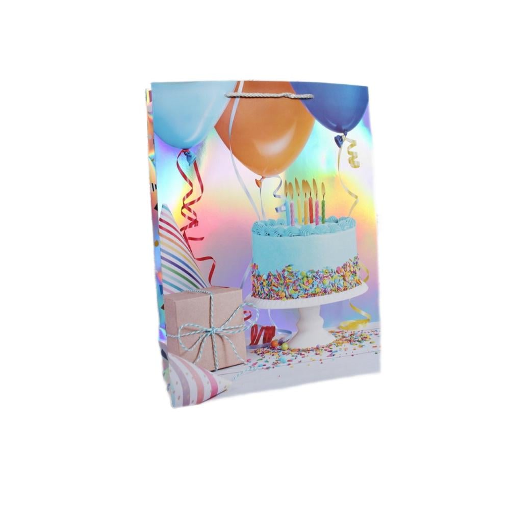 Подарунковий пакет Stenson R95525-S Торт 18х23 см (23790051)