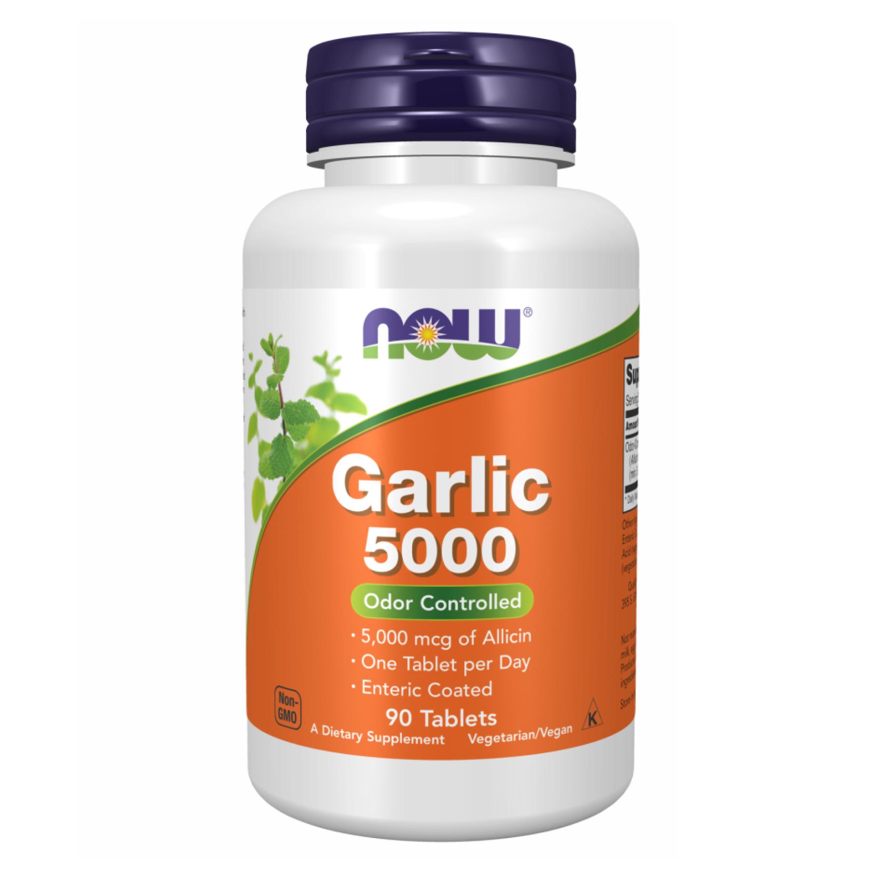 Натуральная добавка Garlic 5000 Enteric 90 tabs (2022-10-2383)