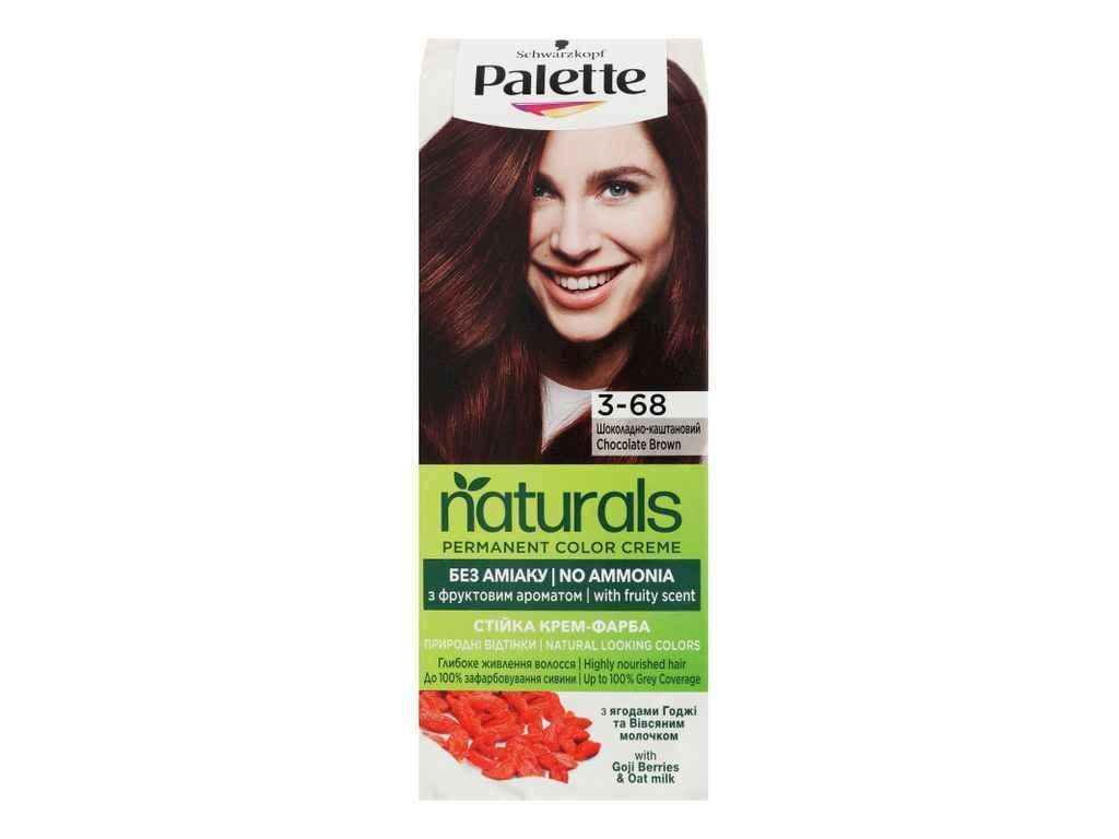Фарба для волосся Palette Naturals 3-68 868 Шоколадно-каановий (841902) - фото 1