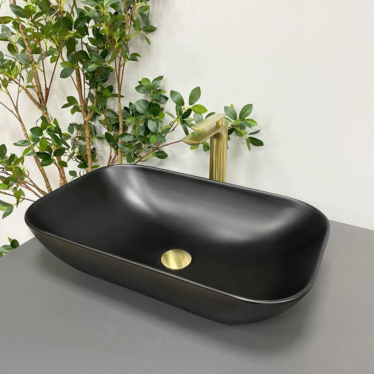 Умывальник накладной VBI AVEZZANO Black Matt (2808389432)