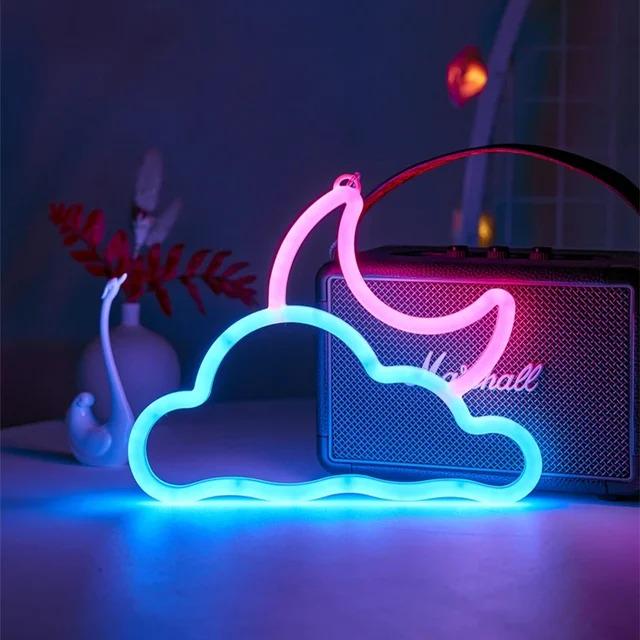Ночник светодиодный 3DTOYSLAMP Cloud Moon