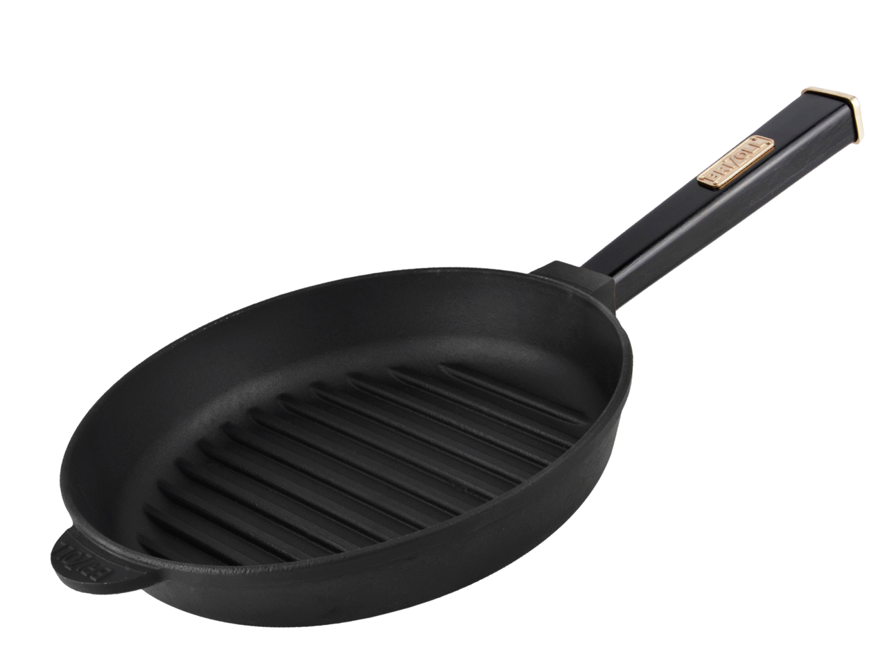 Чугунная сковорода-гриль Brizoll Optima-Black 240х40 мм (32551079) Чугунная сковорода-гриль Brizoll Optima-Black 240х40 мм (32551079)