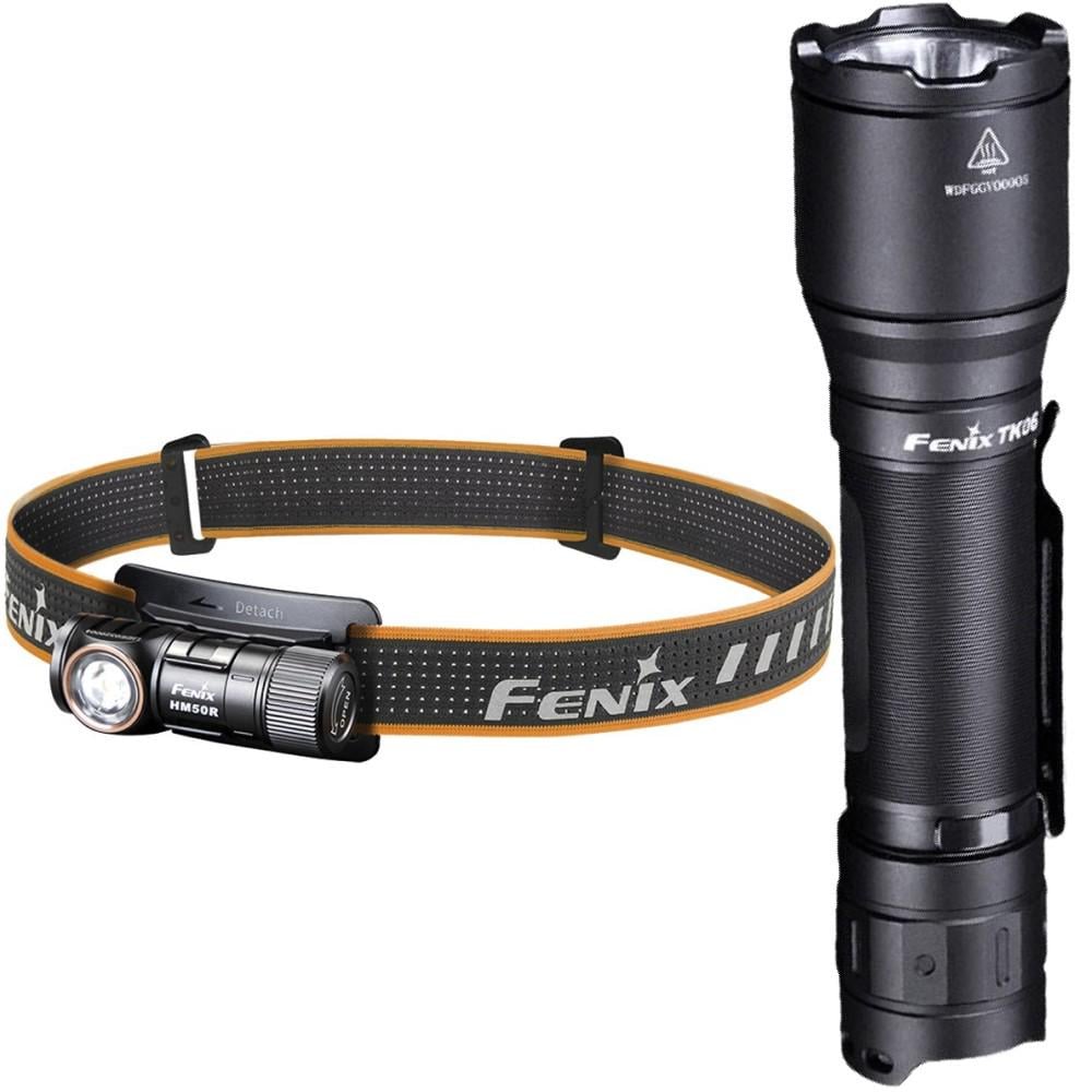 Набір ліхтар налобний Fenix ​​HM50R V2.0 XP-G S4 ANSI 700 лм та ліхтар ручний Fenix ​​TK06