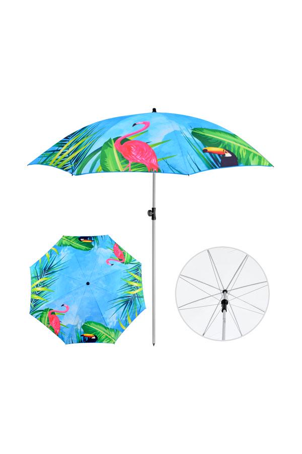 Зонтик пляжный MH-3371-13 Flamingo d 2 м наклон - фото 2 Зонтик пляжный MH-3371-13 Flamingo d 2 м наклон - фото 2