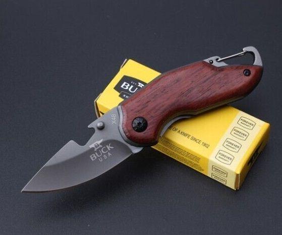 Нож складной Buck A136 с деревянной ручкой (19191) - фото 4 Нож складной Buck A136 с деревянной ручкой (19191) - фото 4