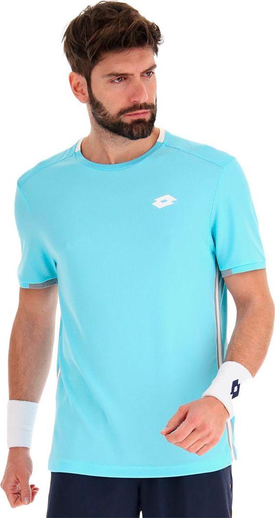 Футболка для тенниса Lotto SQUADRA TEE PL XL Бирюзовый (210375/6OE)
