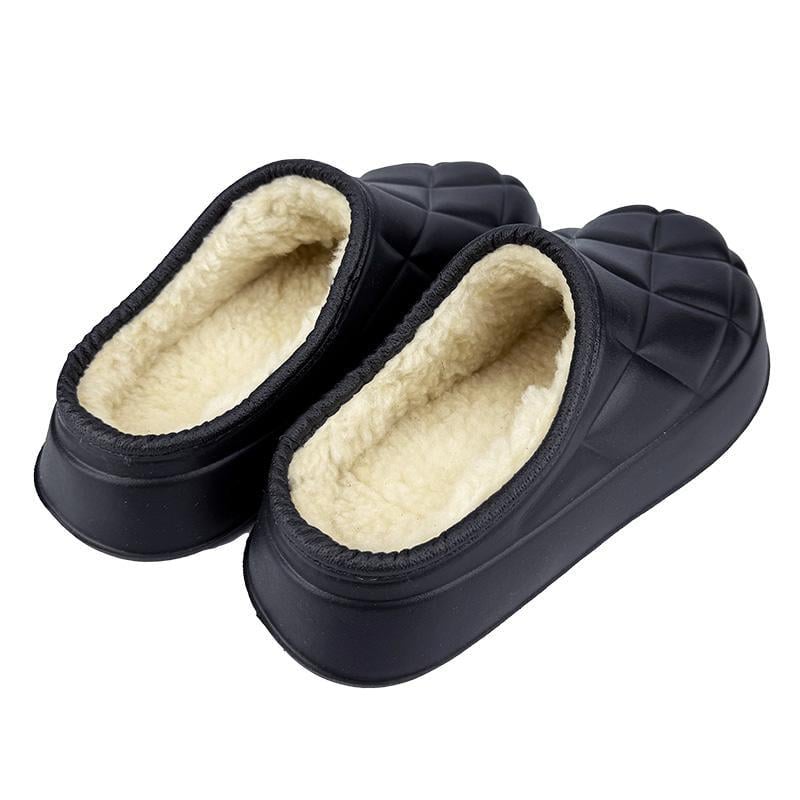 Галоши женские теплые 6002-3 p. 38-39 24,5-25 см Черный - фото 4