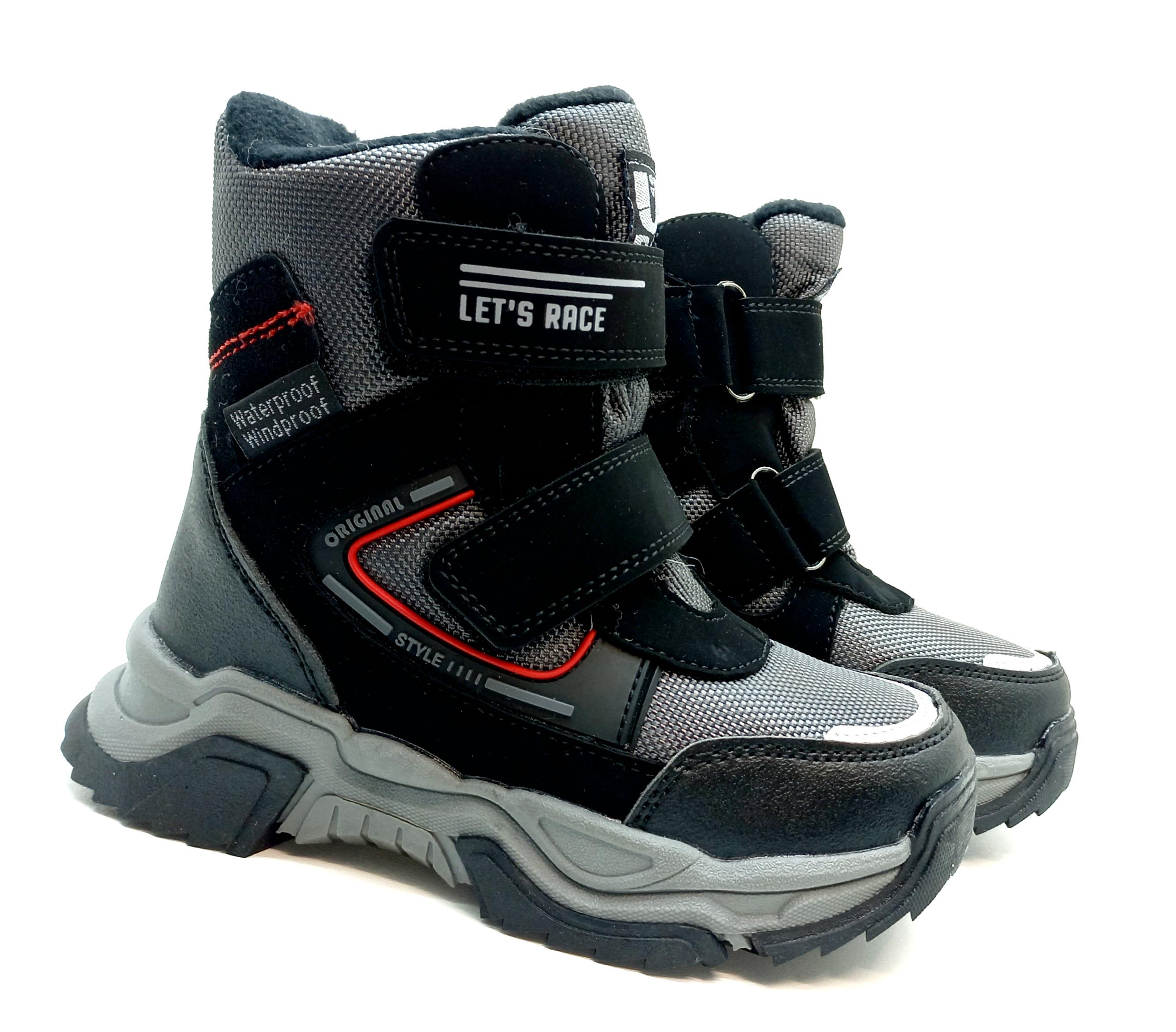 Термоботинки Tom.M р. 34 Серый