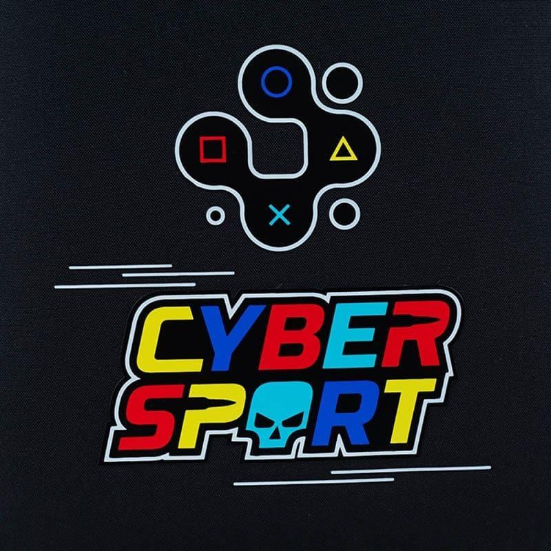 Школьный рюкзак полукаркасный GoPack Education Cyber Sport 15 л Черный (GO24-165M-5) - фото 13