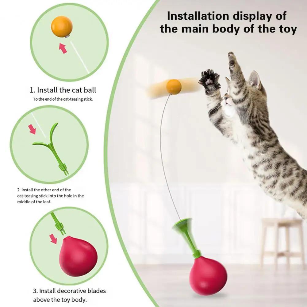 Игрушка для кота дразнилка с неваляшкой интерактивная - фото 5 Игрушка для кота дразнилка с неваляшкой интерактивная - фото 5