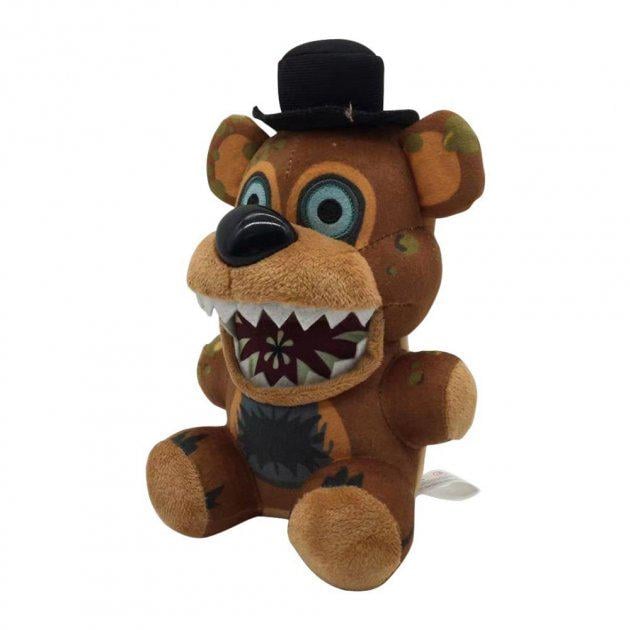 Мягкая игрушка Аниматроник Кошмарный медвежонок Фредди 24 см