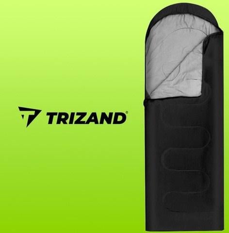 Спальний мішок з капюшоном водонепроникний Чорний - фото 4