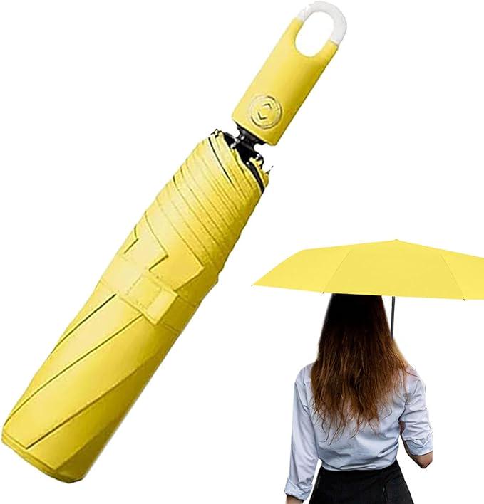 Парасолька складна автомат Pastel 8 спиць купол 100 см Yellow - фото 5 Парасолька складна автомат Pastel 8 спиць купол 100 см Yellow - фото 5