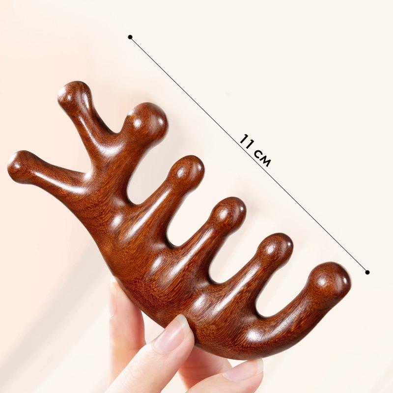 Расческа-массажер гуаша Lesko 5531 для лица головы/шеи и тела зубцов 7 шт. (25713867) - фото 3 Расческа-массажер гуаша Lesko 5531 для лица головы/шеи и тела зубцов 7 шт. (25713867) - фото 3