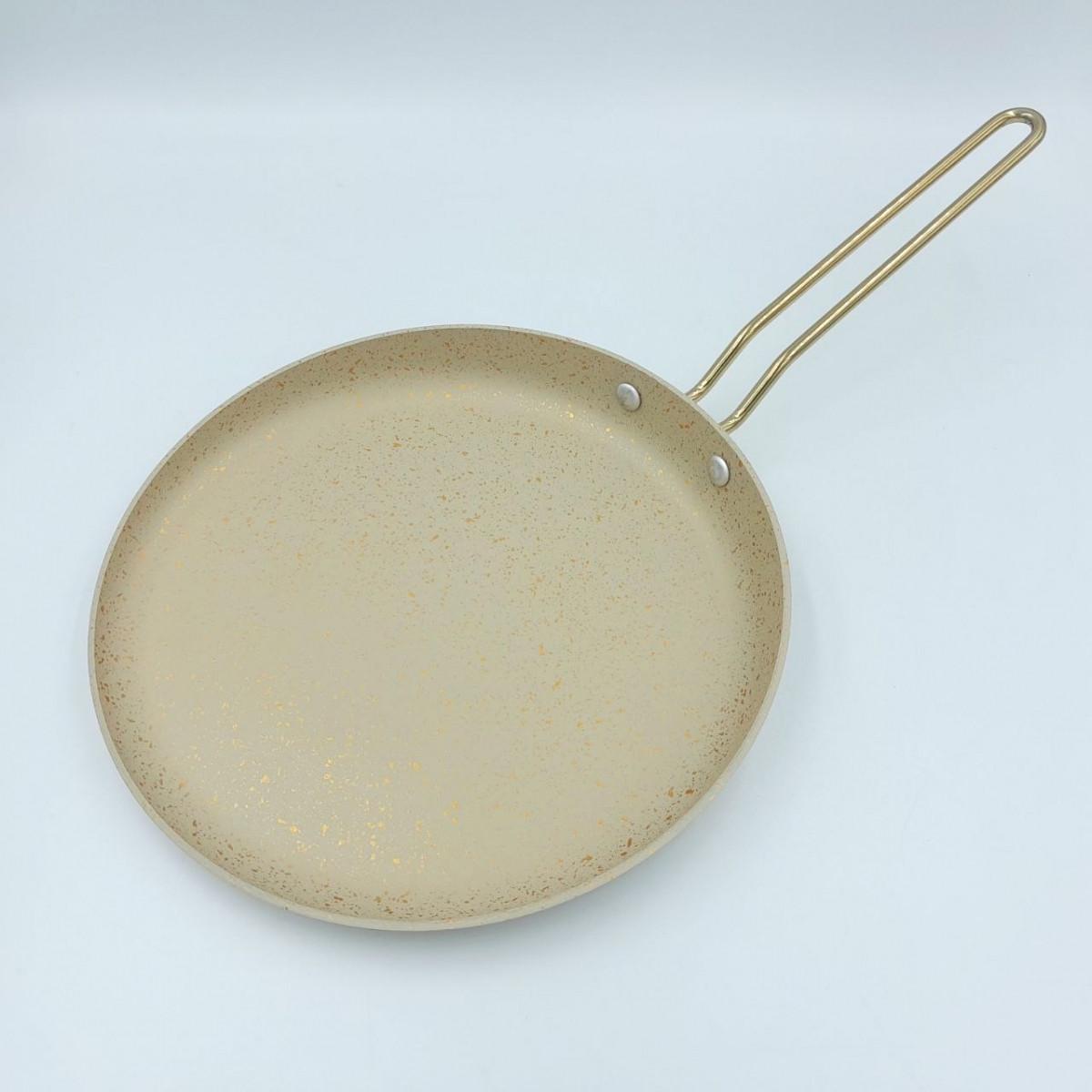 Сковорода блинная OMS Collection 3234 24 см Crem (83865)