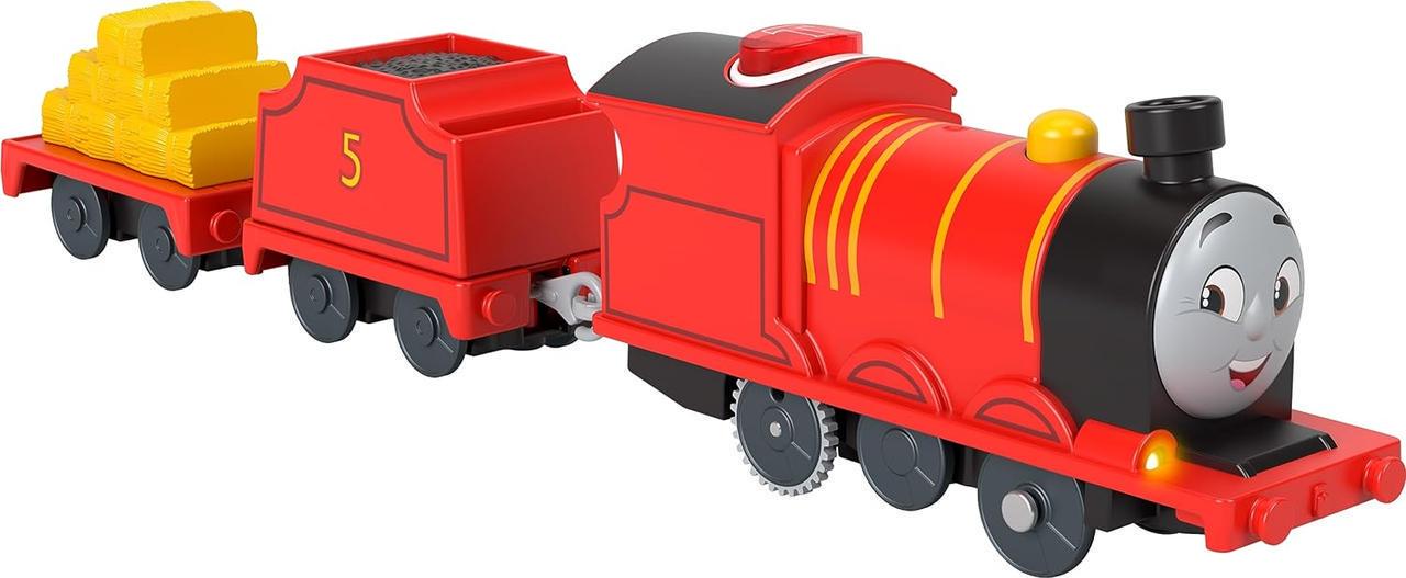 Поезд моторизованный Thomas & Friends Motorized Train Talking James Engine