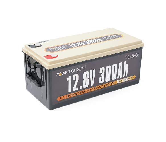 Акумуляторна батарея Power Queen LiFePO4 12,8V 300 Ah 3840Wh BMS 200A (39223)