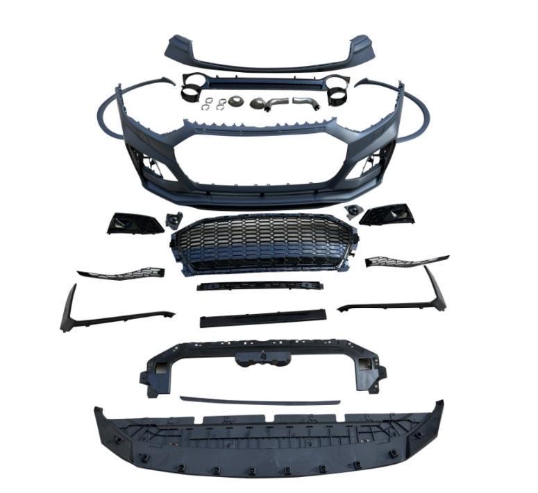 Бампер передний GT Tuning RSQ-Style для Audi Q5 2017-2025 гг. пластик под покраску (27668699)