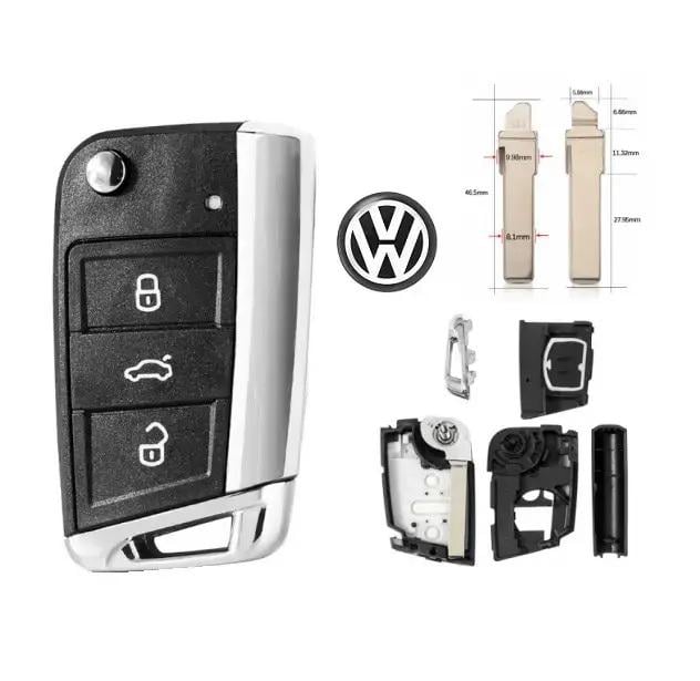 Корпус выкидного автоключа для Volkswagen KS56D - фото 2
