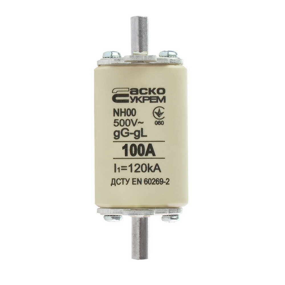 Запобіжник АСКО-УКРЕМ NH00 100A gG (A0050010015)