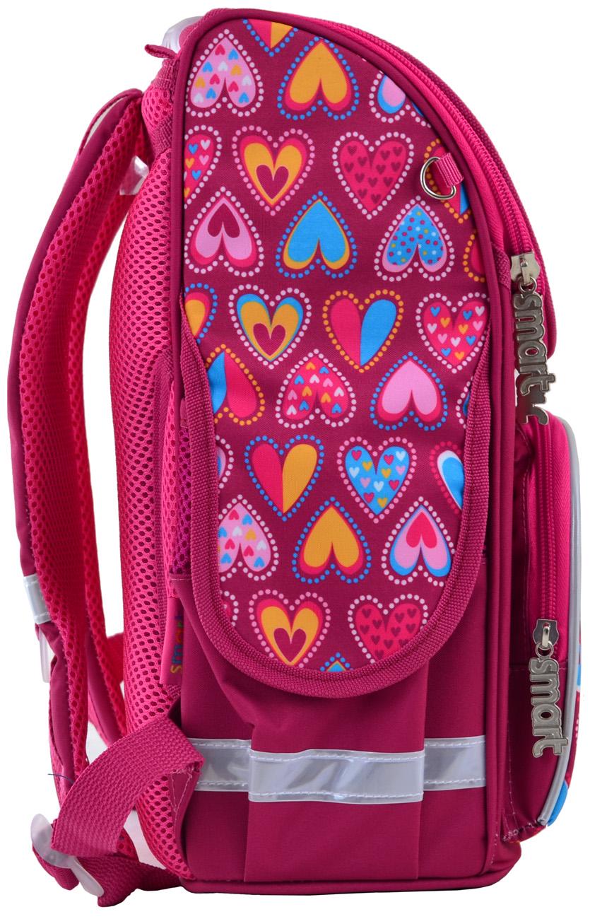 Рюкзак шкільний каркасний Smart PG-11 Hearts Style (555920) - фото 3 Рюкзак шкільний каркасний Smart PG-11 Hearts Style (555920) - фото 3